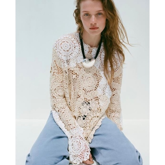 Limited Edition zara croshet top - Picture 5 of 5